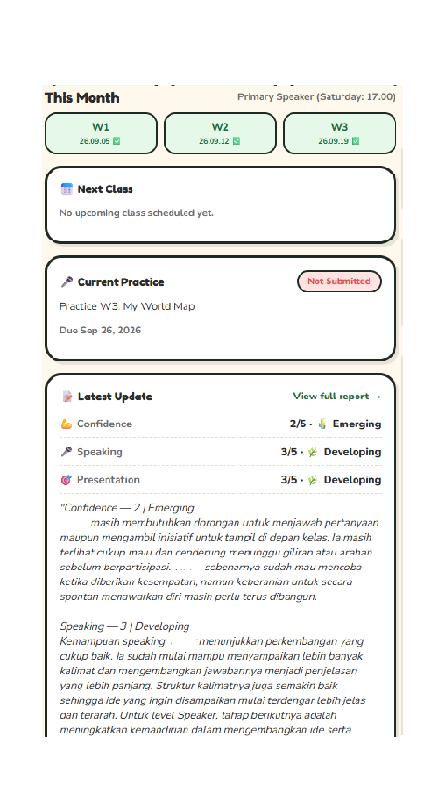 Dummy user dashboard app preview